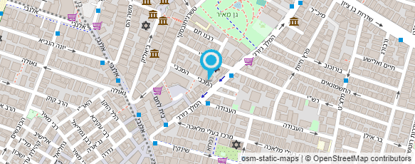 מפת הגעה אל וינברג אורטופדיה מפת הגעה אל וינברג אורטופדיה