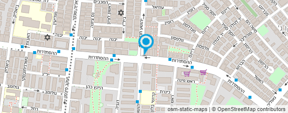 מפת הגעה אל מכון פיזיותרפיה "אוריאל"