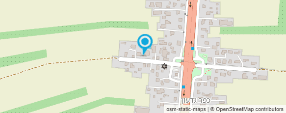 מפת הגעה אל מרון משה