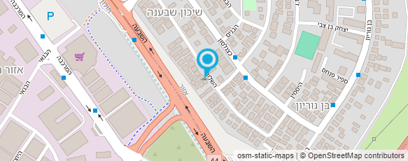 מפת הגעה אל אב גרוסמן בנין בע"מ