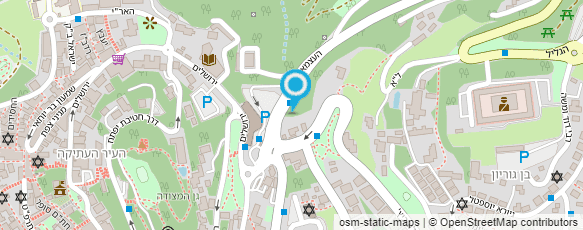 מפת הגעה אל לשכת מודיעין לתיירים מרכז מבקרים