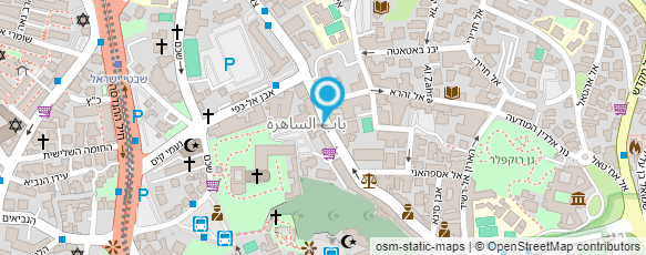 מפת הגעה אל ד"ר ג'אר אללה רשיד יוסף