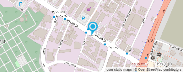 מפת הגעה אל הכל בו לתעשיה