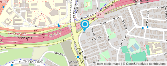 מפת הגעה אל קירת חב' קבלנית לבניה בע"מ