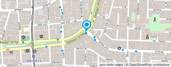 מפת הגעה אל מרכז הבשר