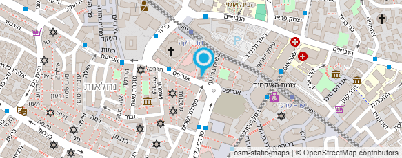 מפת הגעה אל המספרה של זאב מפת הגעה אל המספרה של זאב