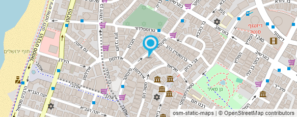 מפת הגעה אל התאחדות ענף הקולנוע