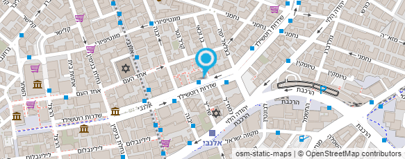 מפת הגעה אל זיסמן, אהרוני, גייר ושות'