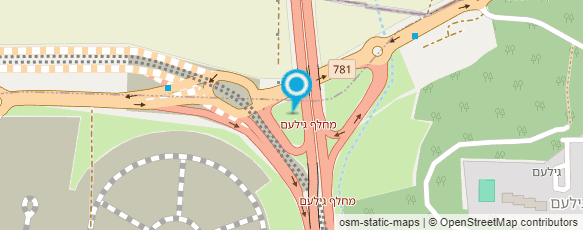 מפת הגעה אל תחנת דלק פז