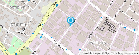 מפת הגעה אל מ. חיבה תעשיות זיווד אלקטרוני