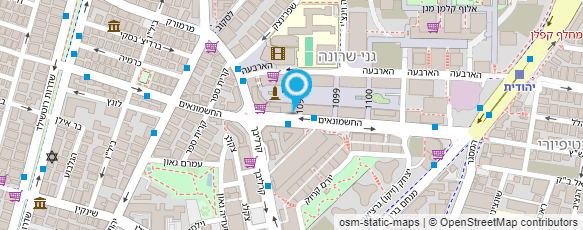 מפת הגעה אל שחם יהודית