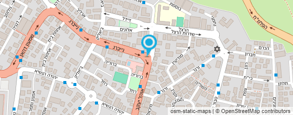 מפת הגעה אל בית עובד