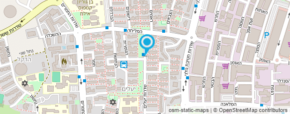 מפת הגעה אל סופרמרקט אלימלך