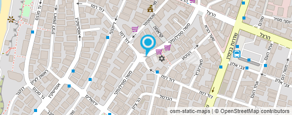 מפת הגעה אל ד"ר כץ אברהם