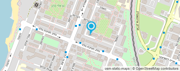 מפת הגעה אל בית ספר יסודי ע"ש זלמן שזר