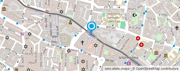 מפת הגעה אל בר אדון אברהם