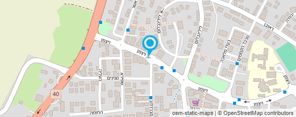 מפת הגעה אל דפוס גדרה מפת הגעה אל דפוס גדרה