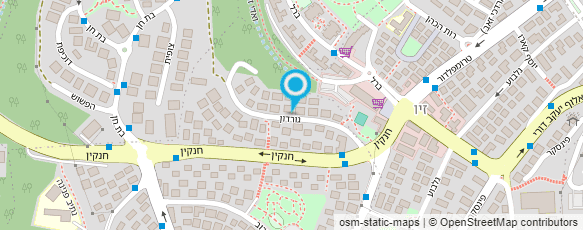 מפת הגעה אל סטודיו הולנדר