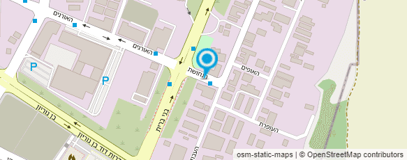 מפת הגעה אל תריסי מכלוף ובניו