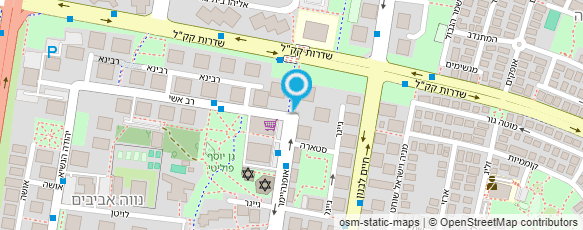 מפת הגעה אל ד"ר ברי בוצר