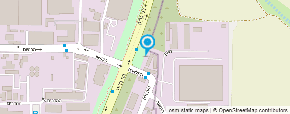 מפת הגעה אל מוסך רעות מפת הגעה אל מוסך רעות