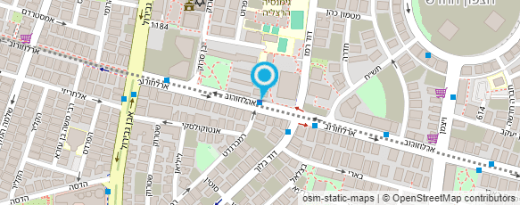 מפת הגעה אל הסתדרות הפקידים