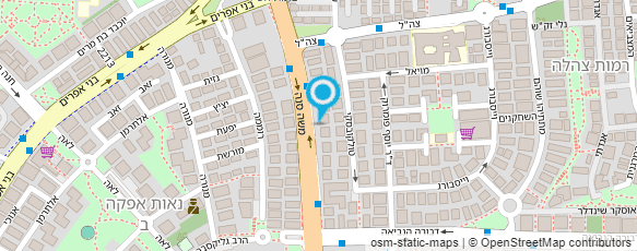 מפת הגעה אל ד"ר לבנדיגר משה - פריודונט מפת הגעה אל ד"ר לבנדיגר משה - פריודונט