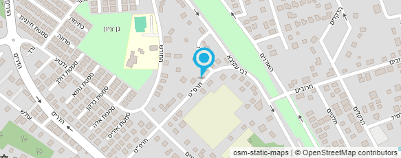 מפת הגעה אל זילברשטיין מאיר