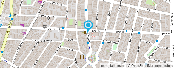 מפת הגעה אל תיאטרון בית ליסין בדיזינגוף