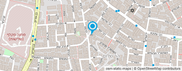 מפת הגעה אל ש. מאירוביץ מפת הגעה אל ש. מאירוביץ