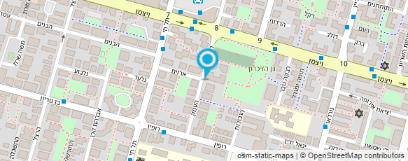 מפת הגעה אל כץ דורית - גרפיקה