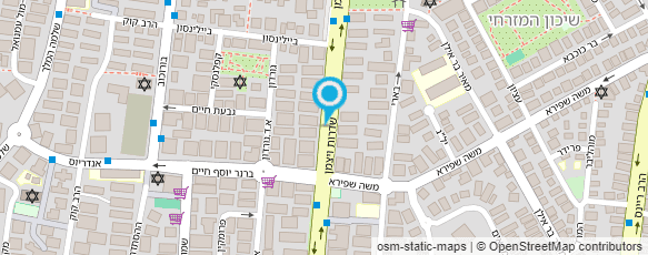 מפת הגעה אל צרויה מאיר