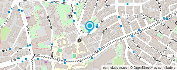 מפת הגעה אל מוסדות קאליב אור ירושלים מפת הגעה אל מוסדות קאליב אור ירושלים