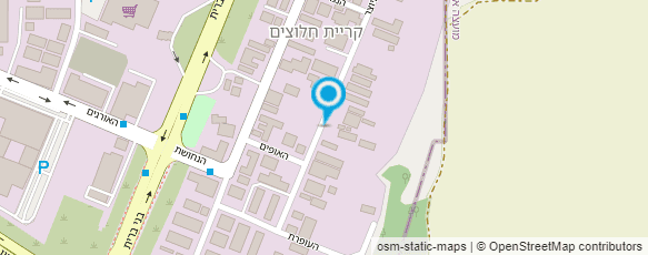 מפת הגעה אל "שחם" - י. אריכא ובניו בע"מ