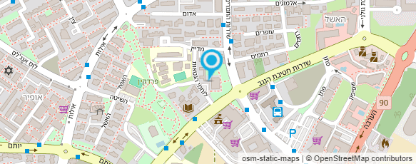 מפת הגעה אל בית פיליפ מוריי (היכל תרבות מופת)