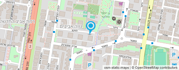 מפת הגעה אל ד"ר עירון יהושע