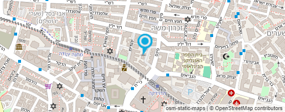 מפת הגעה אל אגודת ישראל העולמית