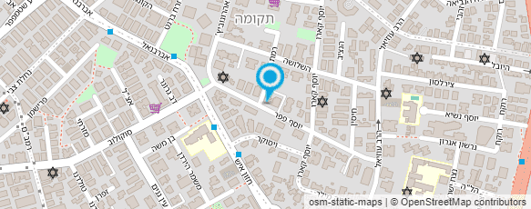 מפת הגעה אל אוזן יהודה