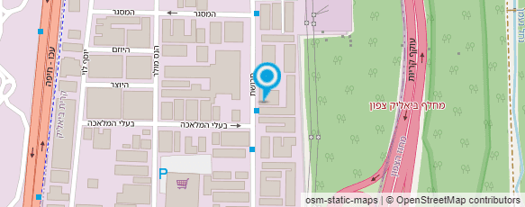 מפת הגעה אל נגריית מטבחי רהב