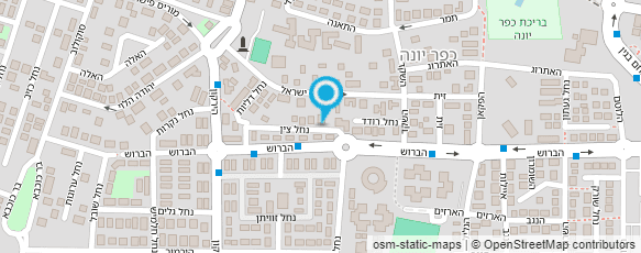 מפת הגעה אל יואב שוכר