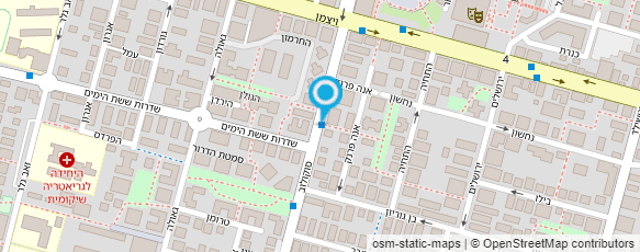 מפת הגעה אל לזר ג'ינה