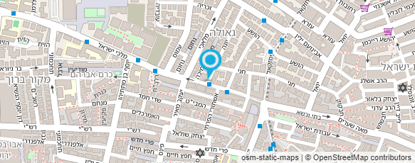 מפת הגעה אל בית התפירה הסידקית והצמר