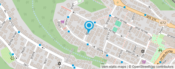 מפת הגעה אל גרינשטיין הר גיל