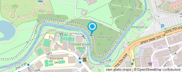 מפת הגעה אל יער בראשית