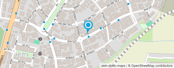 מפת הגעה אל "אי שר" תעשיות מתכת בע"מ