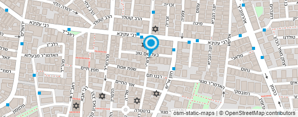 מפת הגעה אל קליין מנחם