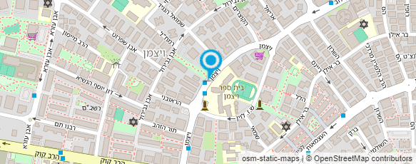 מפת הגעה אל עיריית הרצליה יחידת הנגישות