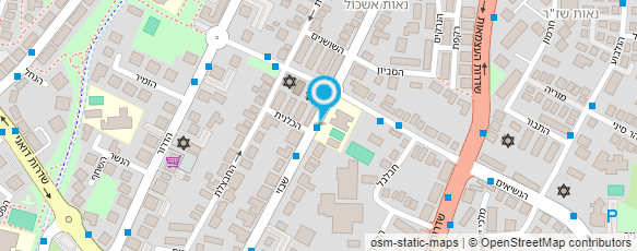 מפת הגעה אל "אביר יעקב" בי"ס ממ"ד