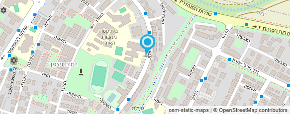 מפת הגעה אל "גינסבורג" חט"ב