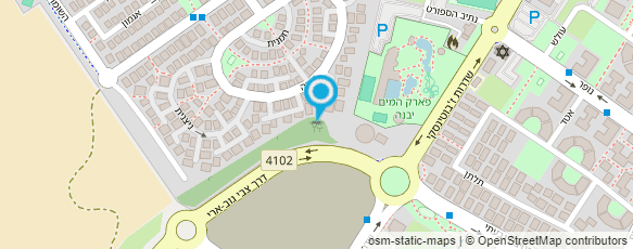 מפת הגעה אל ארזים (מפתן) בי"ס מקצועי